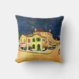Coussin Van Gogh - La Maison Jaune