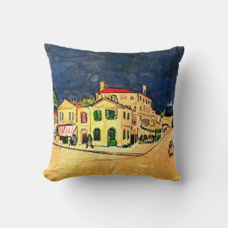 Coussin Van Gogh - La Maison Jaune