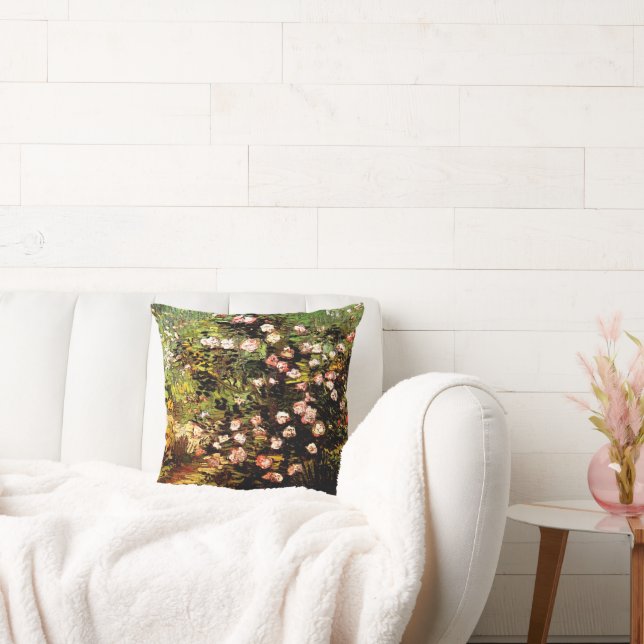 Coussin Van Gogh - Rose florissant Bush (Canapé)