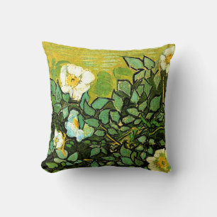 Coussin Van Gogh - Roses sauvages