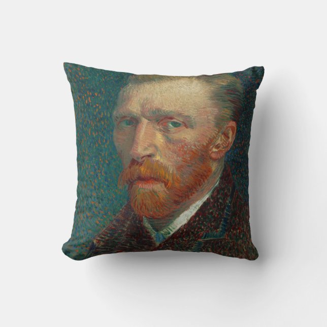 Coussin Van Gogh Self Portrait Art Peinture (Recto)
