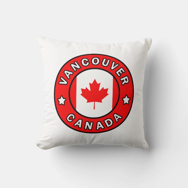Coussin Vancouver Canada (Recto)
