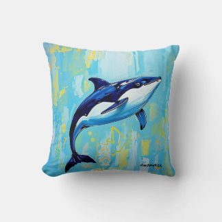 Coussin Vaquita Wall Art – Endangered Marine Porpoise