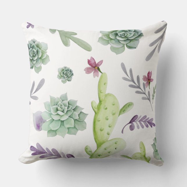 Coussin Variété Cactus (Recto)