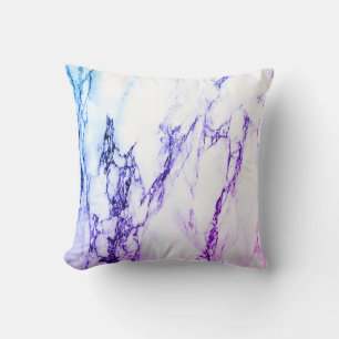 Coussin Variété de marbres aux veines violettes et bleuâtr