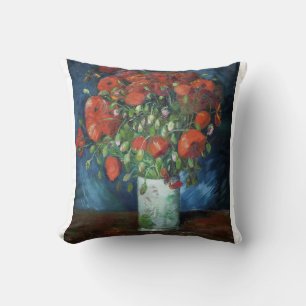 Coussin Vase avec Coquelicots 1886 par Vincent van Gogh
