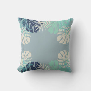 Coussin Vecteur Feuille de vacances Tropical Illustration 