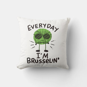 Coussin Vegan Brussels Sprouts