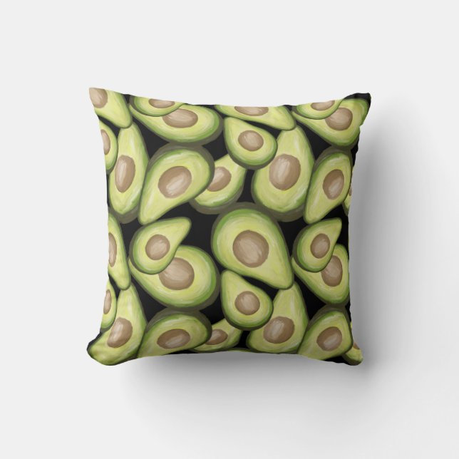 Coussin Végétal Cuit Gourmet Avacados (Recto)