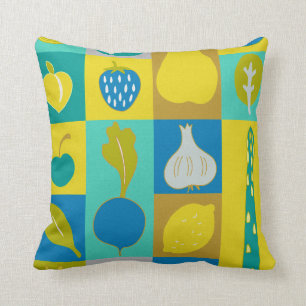 Coussin Veggie Blocks I