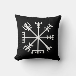 Coussin Vegvísir (Viking Compass)
