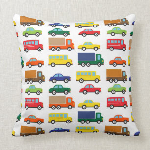Coussin Véhicules de transport Enfants mignons