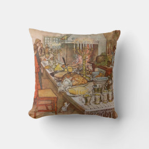 Coussin Veille de Noël Carl Larsson 1904
