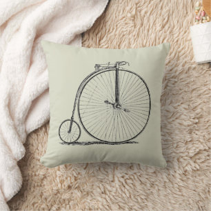 Coussin Vélo à grande roue Penny Farthing