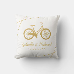 Coussin Vélo Cycliste Mariage cadeau