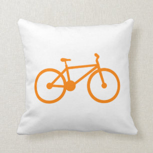 Coussin Vélo orange