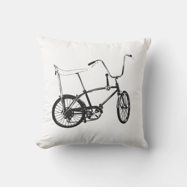 Coussin Vélo original de vieille école (Recto)