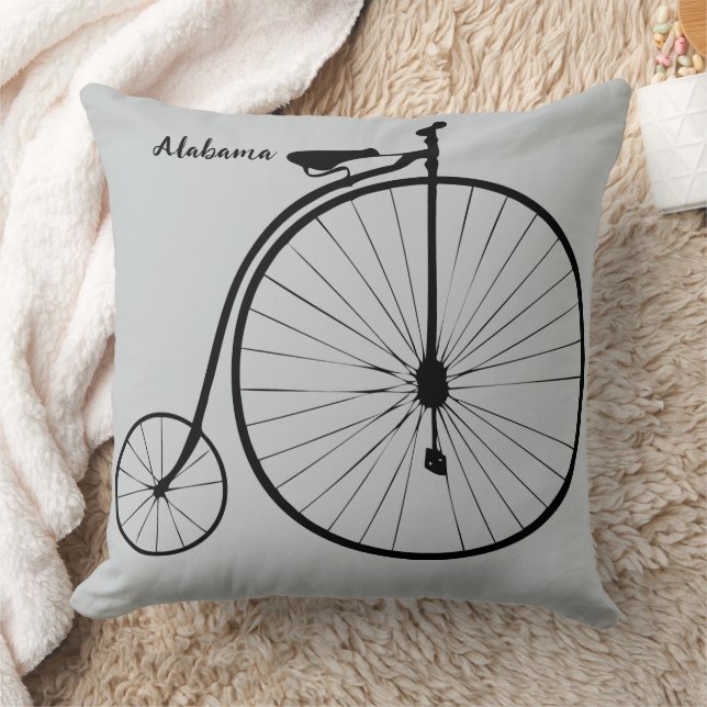Coussin Vélo Vintage personnalisé (Couverture)
