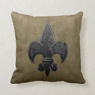 Coussin Velvet Fleur De Lis