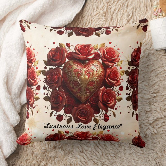 Coussin "Velvet Rose Luxe" (Couverture)