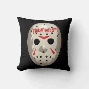 Coussin Vendredi 13   Graphique de masque de hockey