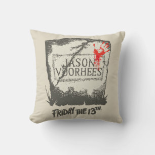Coussin Vendredi 13   Pierre de tête de Jason Voorhees