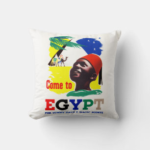 Coussin Venez en Egypte