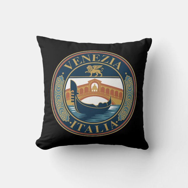 Coussin Venise Italie (Recto)