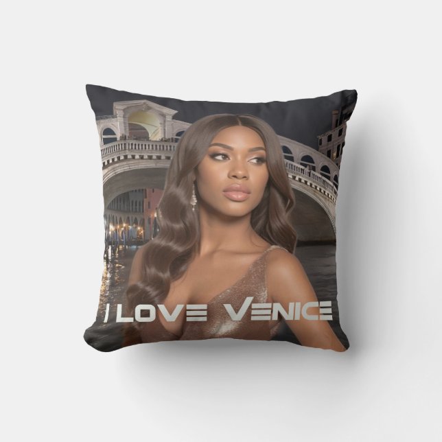 COUSSIN VENISE - J'AIME VENISE (Recto)