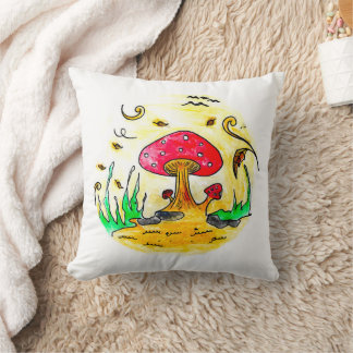 Coussin Vent d'automne (Collection de la cabane d'automne)