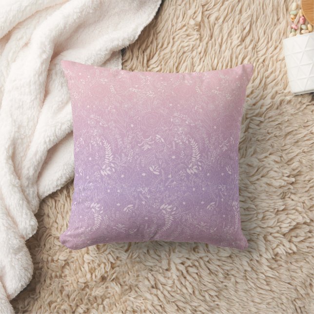 Coussin vent violet glacé (Couverture)