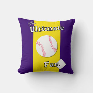 Coussin Ventilateur de baseball Amethyst Gold Sea Voleurs