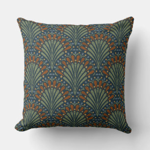 Coussin Ventilateur de pétoncles de Bohême, Olivier, Rouil
