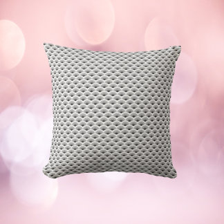 Coussin Ventilateurs noirs Art déco Arrière - plan blanc