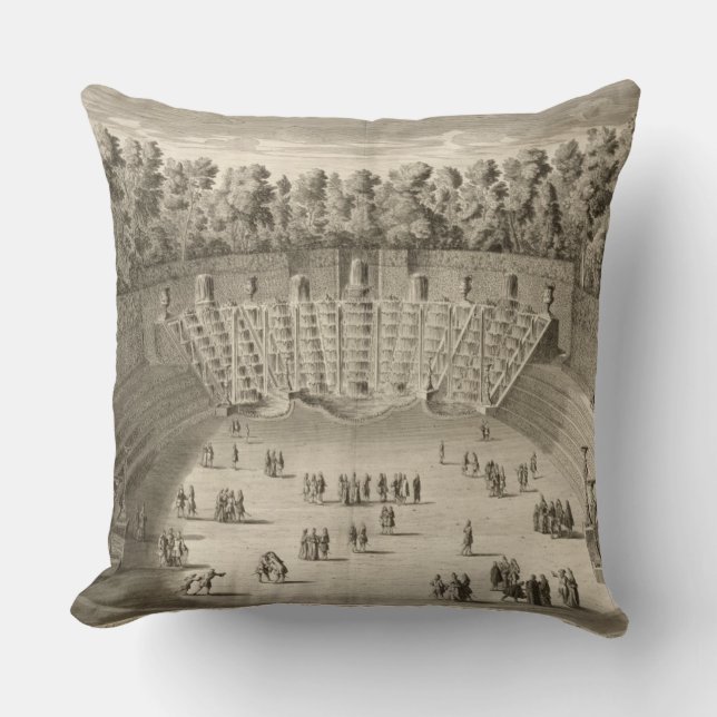 Coussin Verger de Salle du Bal, Versailles, de 'Les P (Recto)
