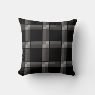 Coussin Vérification du gris noir