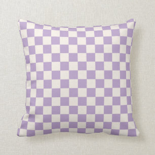 Coussin Vérification du pourpre, Motif de tableau de cont