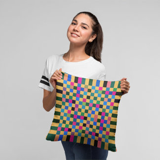 Coussin Vérifier le Motif 5