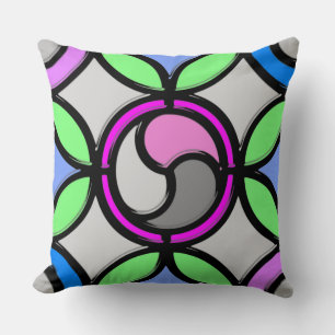 COUSSIN VERRE STAINÉ