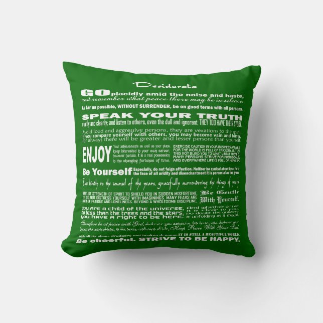 Coussin Vers d'écriture de Poesy de poésie de poème de (Recto)