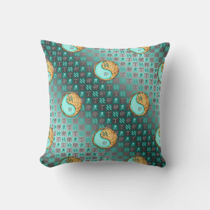 Coussin Verseau & Lapin de Feu