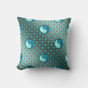 Coussin Verseau & Lapin d'Eau