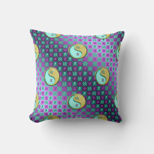 Coussin Verseau & Métal Sanglier