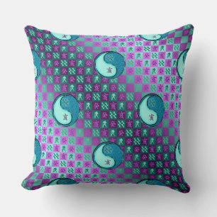 Coussin Verseau & Sanglier d'eau