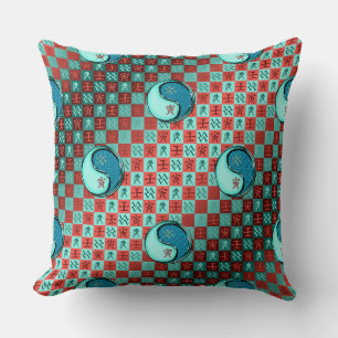 Coussin Verseau & Tigre d'eau