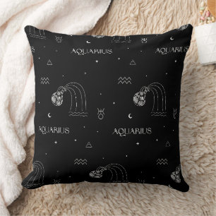 Coussin Verseau Zodiaque - Porteur d'Eau Céleste (1)