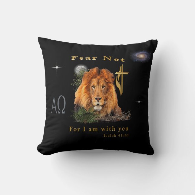 Coussin verset biblique (Recto)