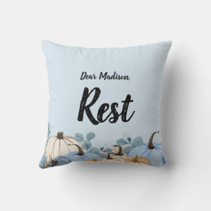 Coussin Verset biblique de la récolte de Thanksgiving