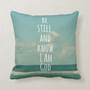 Coussin Verset biblique : Soyez toujours et sachez