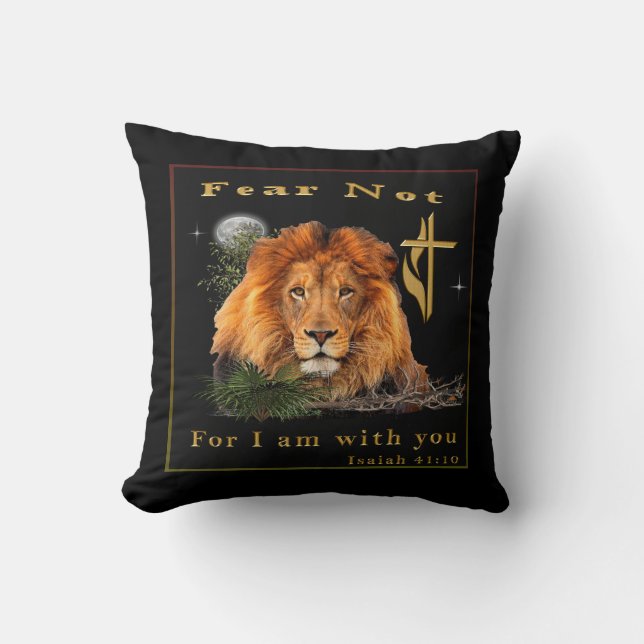 Coussin verset de la Bible (Recto)
